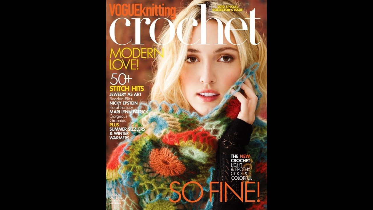 VOGUEKnitting 2012 crochet Журнал із зразками англійською мовою