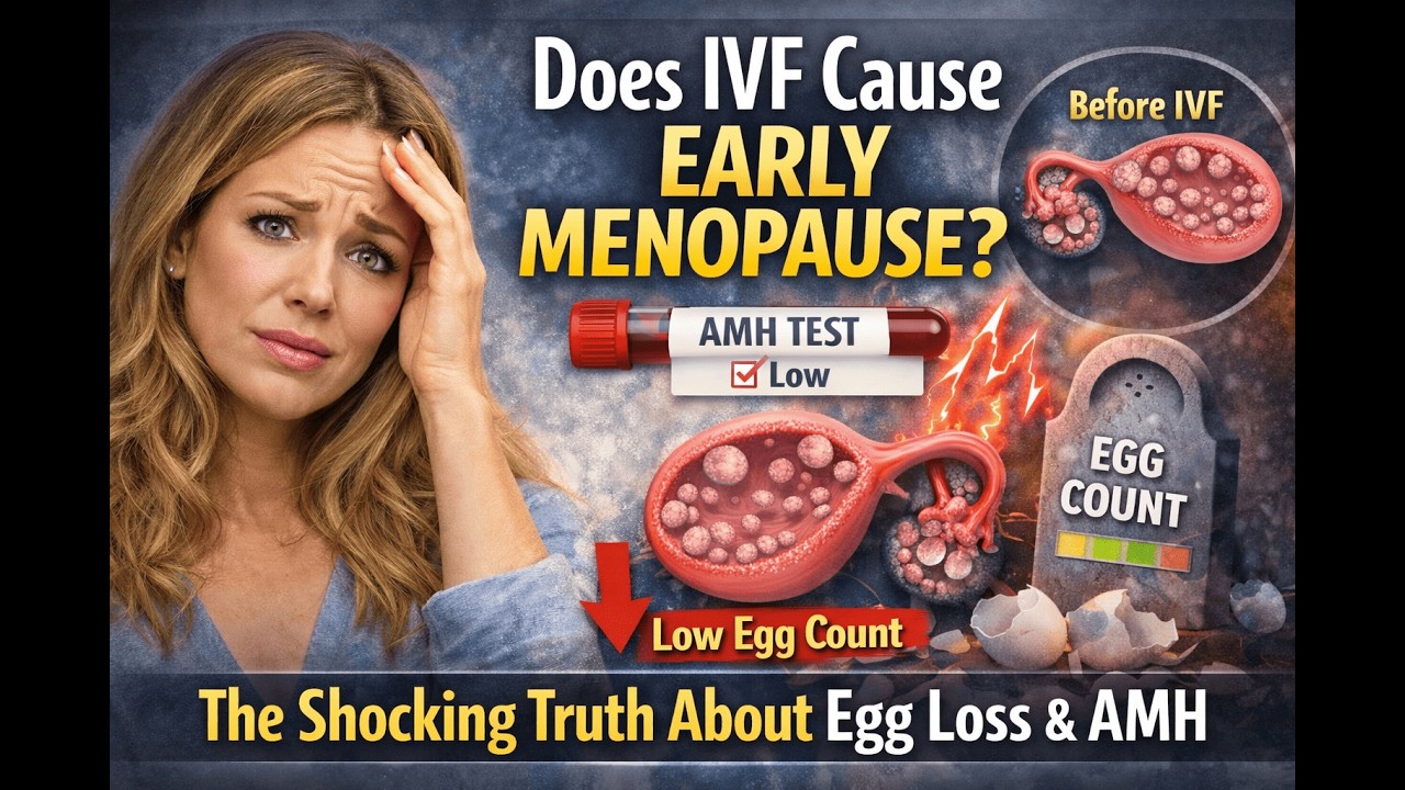 Does IVF Cause Early Menopause  The Shocking Truth About Egg Loss & AMH