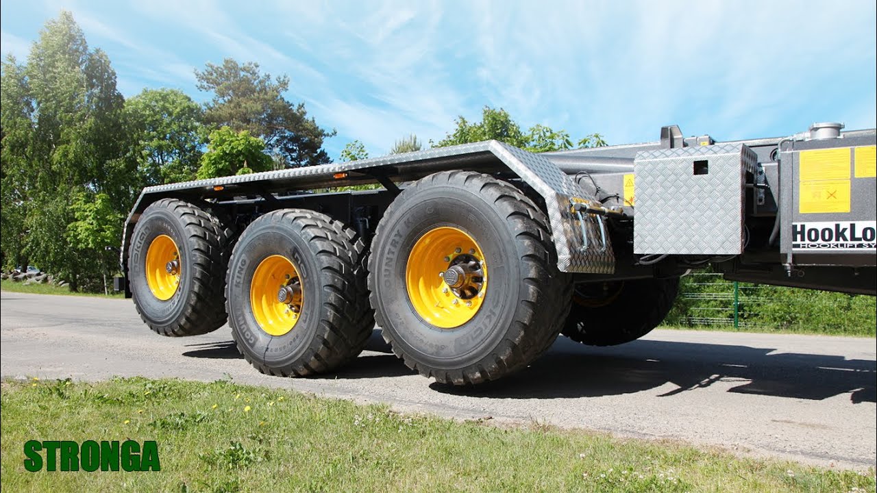 Stronga HookLoada HL260 – Hakenliftanhänger mit Hydraulischem Fahrwerk