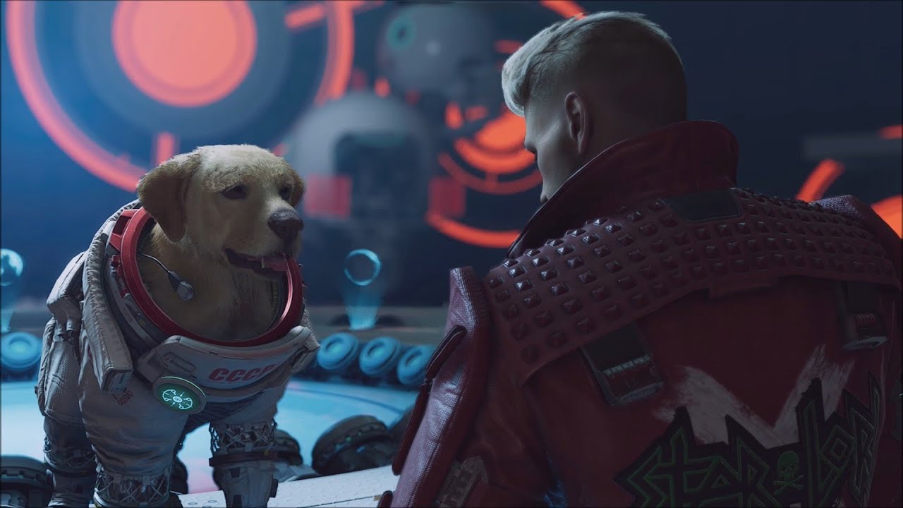 Guardians of the Galaxy Game - The Guardians Meet Cosmo the Spacedog