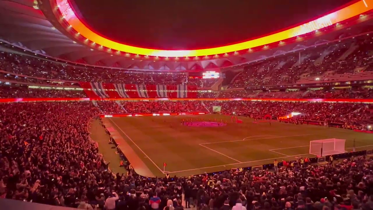 Estadio METROPOLITANO ( Atleti -4 -Barsa -0) … thunderstruck 