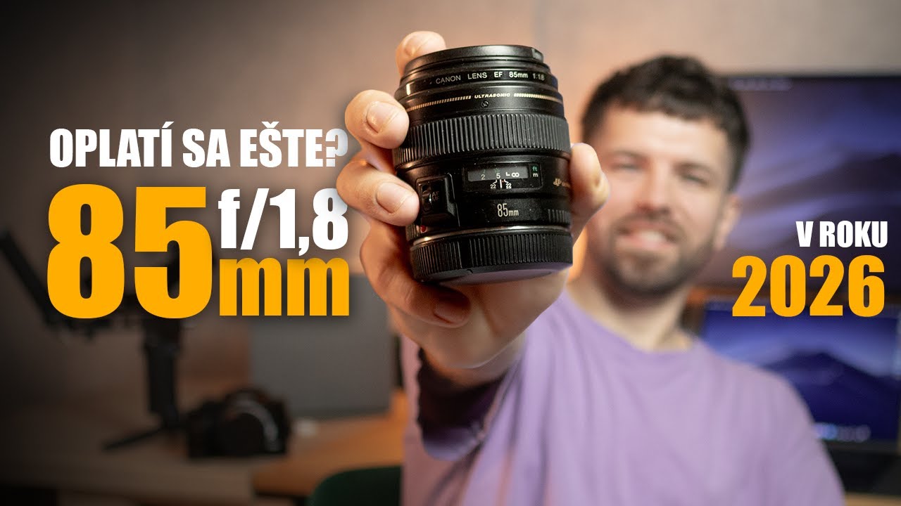 Najlepšia 85mm za málo peňazí? | Canon EF f/1.8
