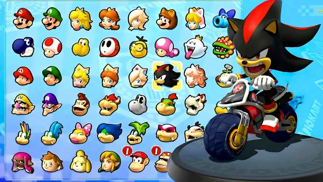 Mario Kart 8 Deluxe &ndash; Shadow Racing Spiny Cup, Moon Cup & Lucky Cat Cup