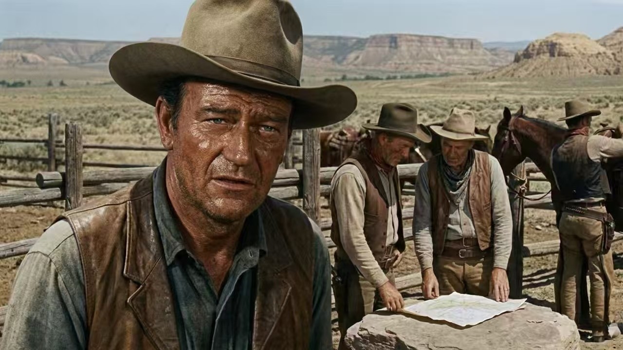 John Wayne | Classic Hollywood Western Movie |Wrongly Accused Man Fights for Justice | Full Movie 4K