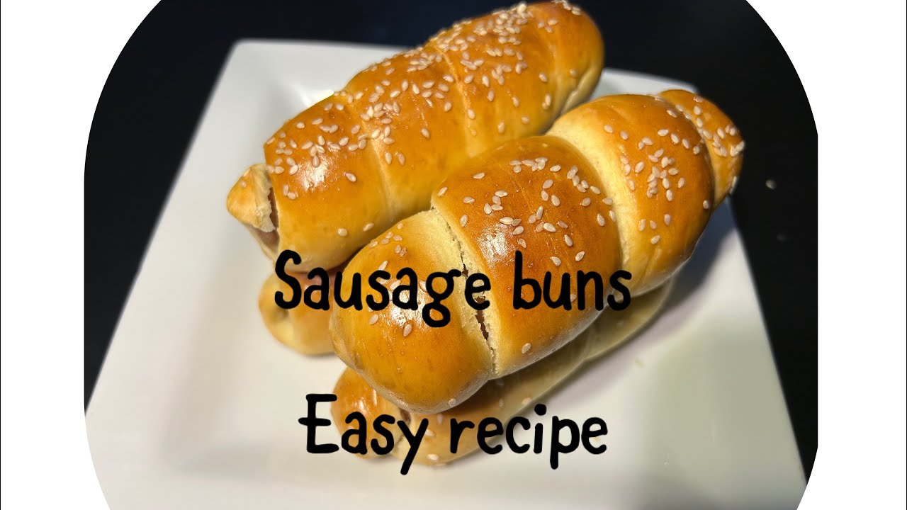 Sausage buns Homemade easy recipe 