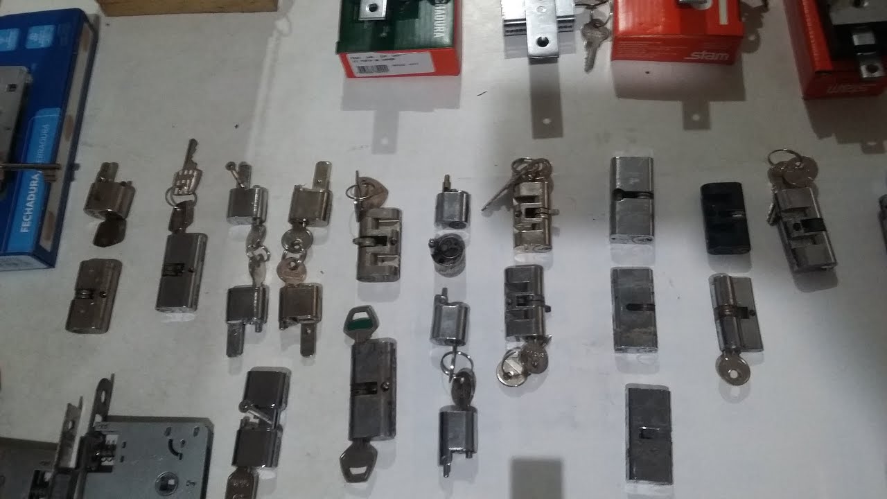 como trocar miolo de porta,saiba as diferen&ccedil;as entre eles.