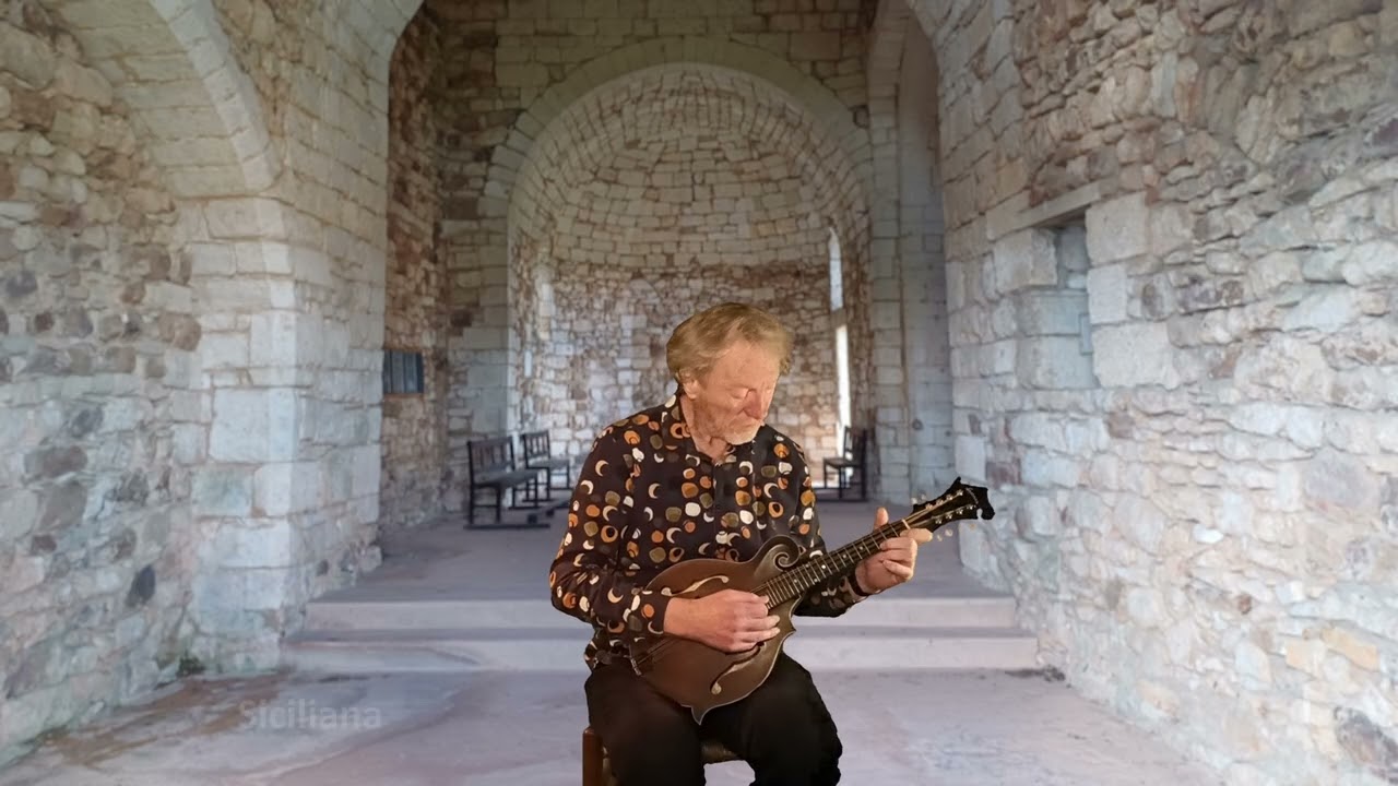 Bach Sonate 1 solo violin, BWV 1001 G Minor,  Kees Weitkamp Mandola