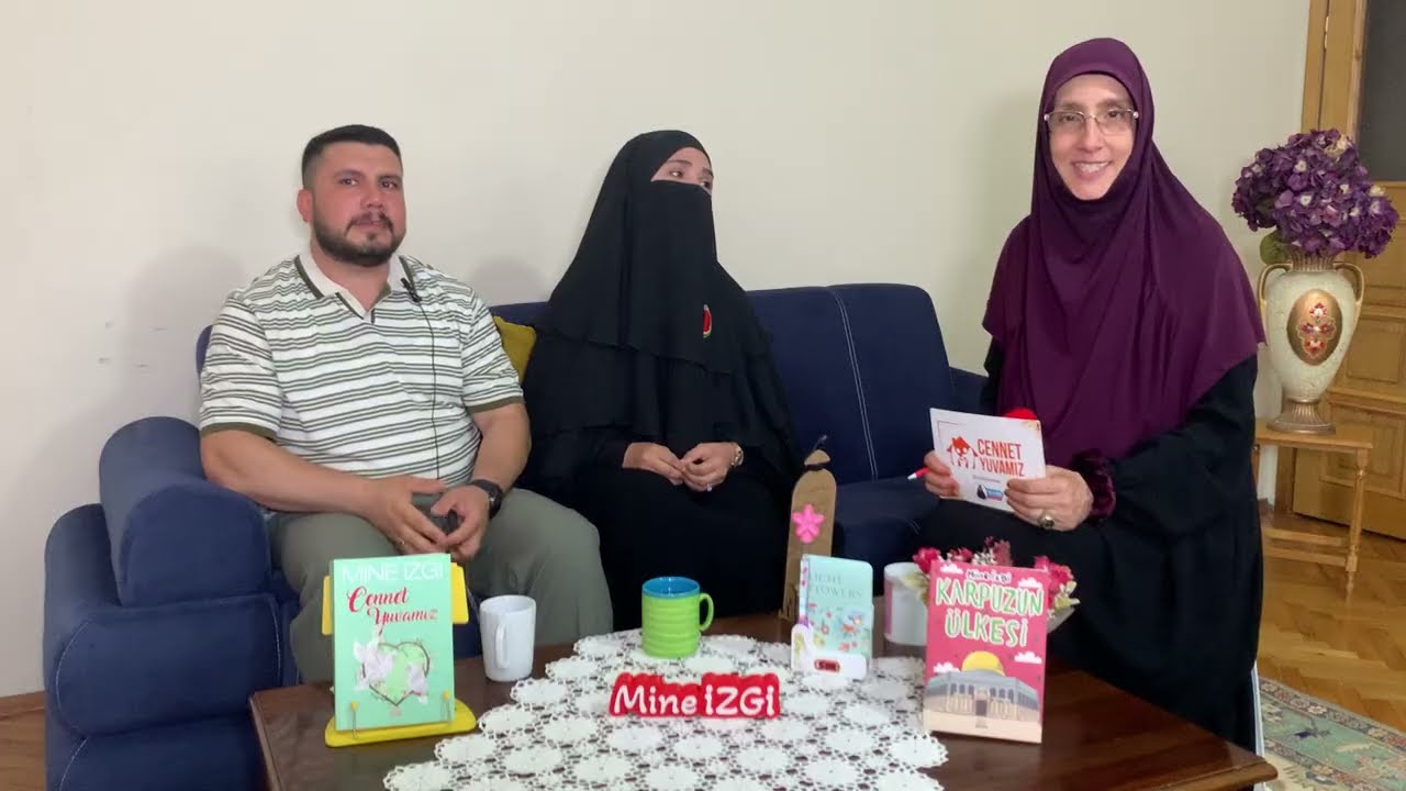 EVLİLİKLERİNE EMEK VEREN ÇİFTLER! #cennetyuvamız söyleşisinde #mineizgi @2cocuk_1hafizadayi ve eşi