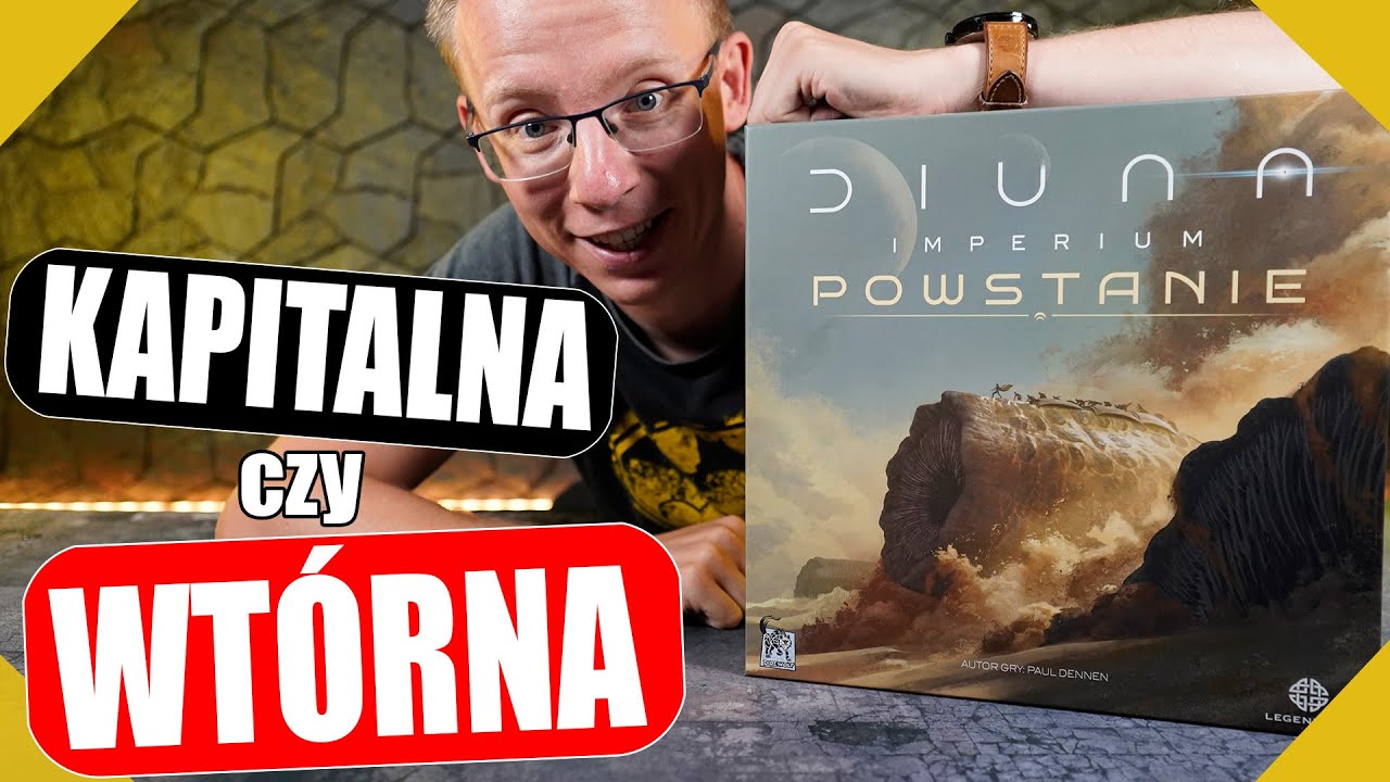 Diuna Imperium Powstanie | Gra planszowa | Recenzja