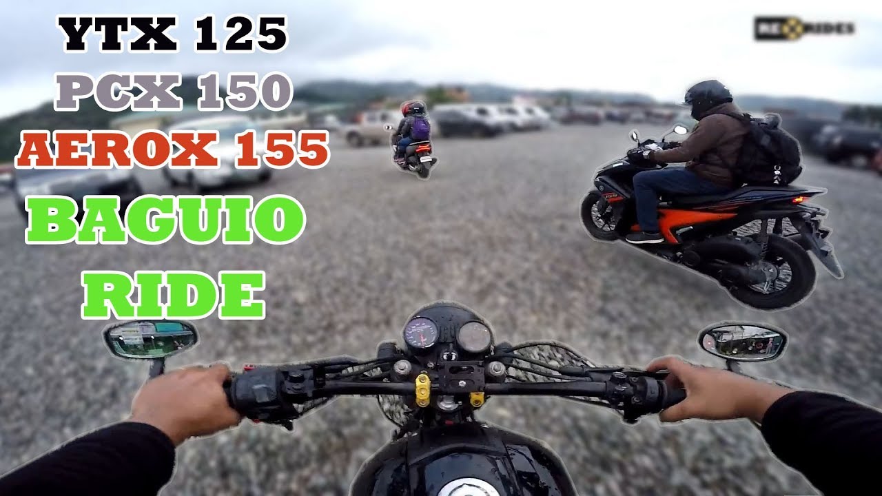 BAGUIO LONG RIDE | YTX 125 X PCX 150 X AEROX 155