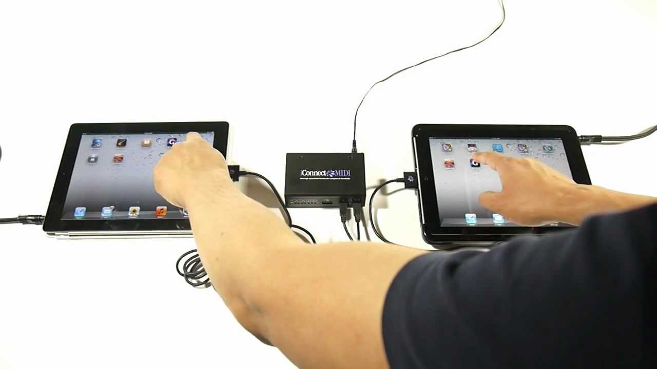 iConnectMIDI and Two iPads