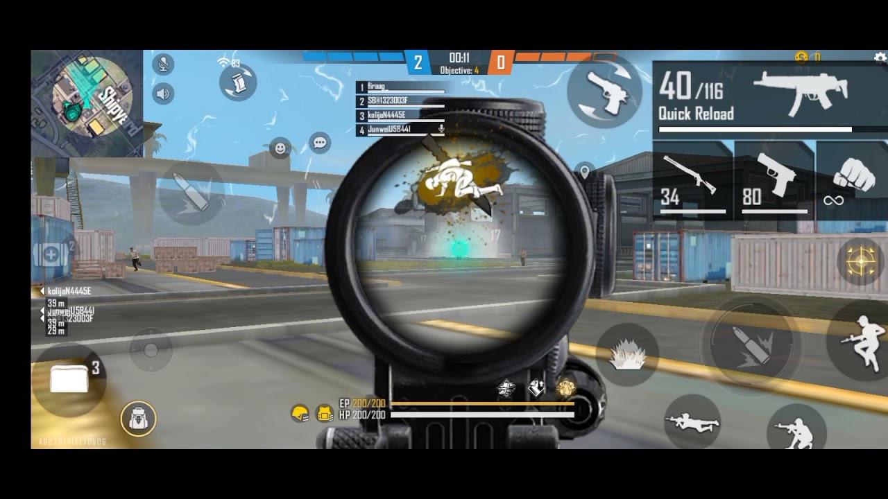 1 v4 clutch with mp5। SHYAM PLAYS