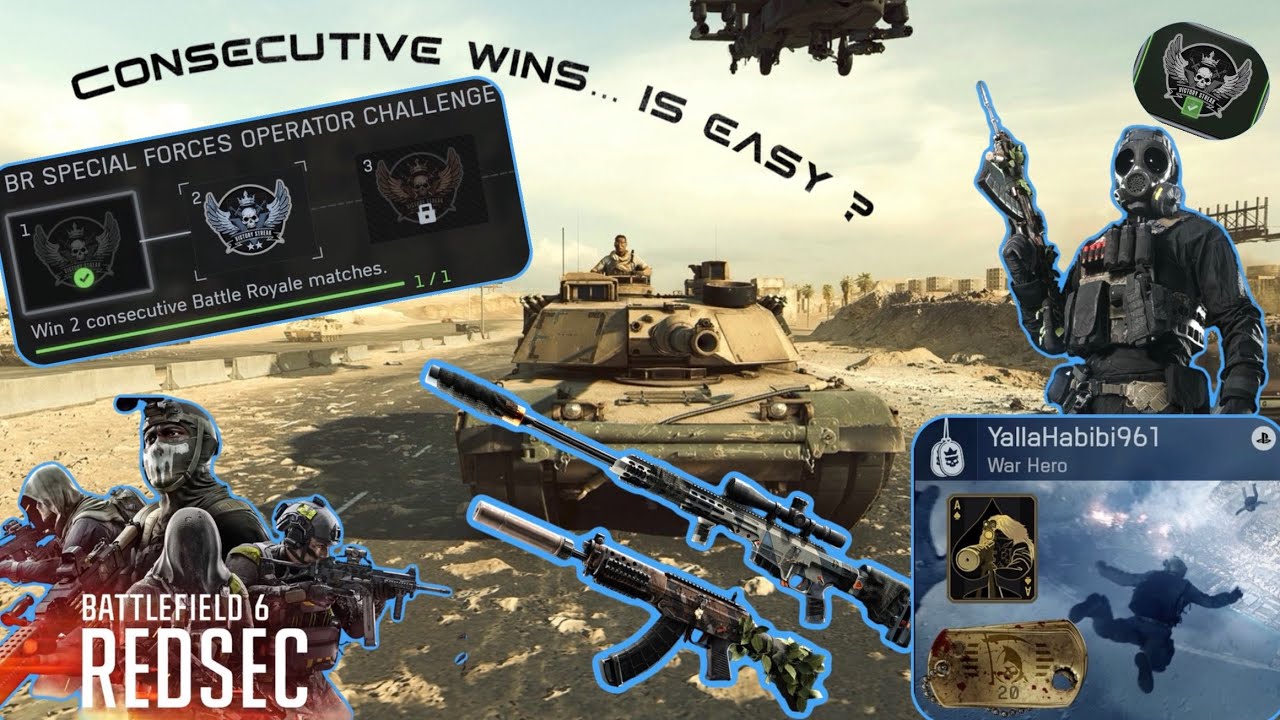 Battlefield 6 | Have You Unlocked The Consecutive REDSEC Wins Sticker?