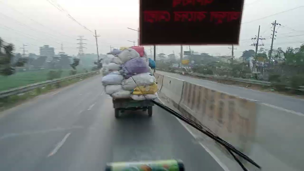 Packet eicher bus On fire