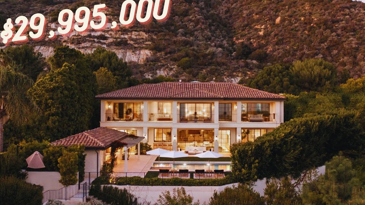 $30M | 1362 Bella Oceana Vis, Pacific Palisades, CA