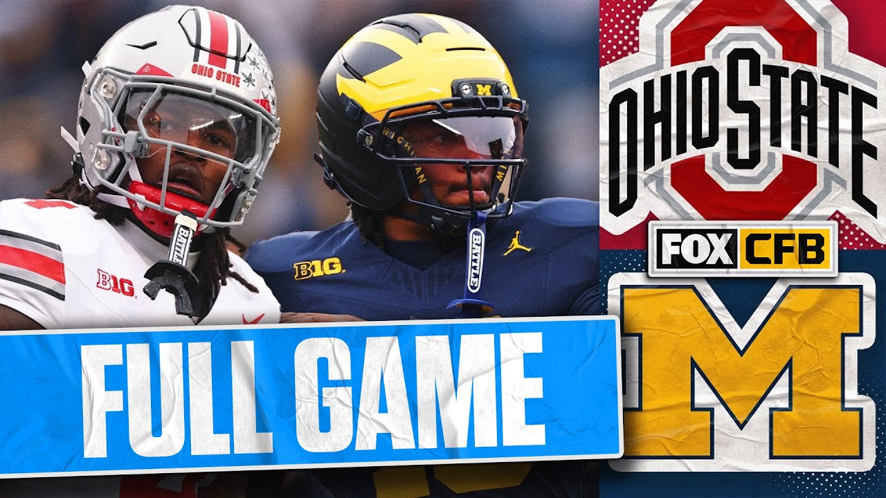 Ohio State vs. Michigan 🍿 2025 FULL GAME 🏈 FOX College Football