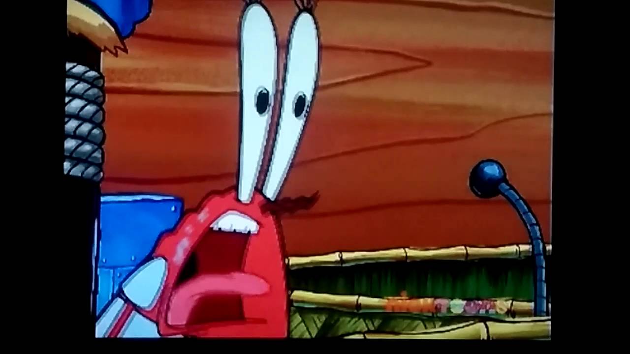 Funny scene from plankton vs Krabs