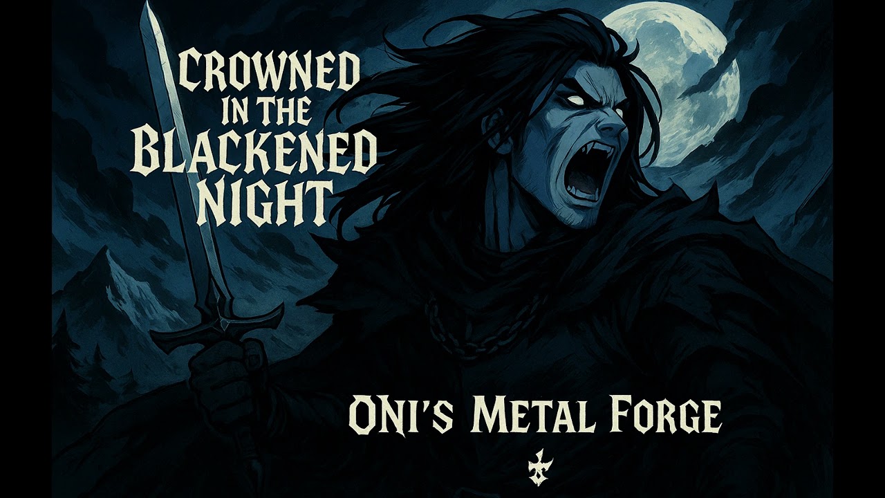 Crowned in the Blackened Night | Oni’s Metal Forge 🔥🌑⚔❄👹