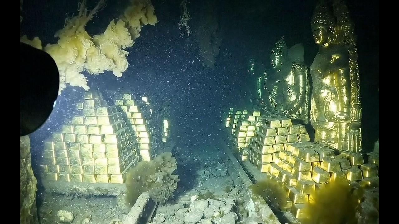 The Deepest Cave Ever Explored… And It’s Full of Golden Statues!