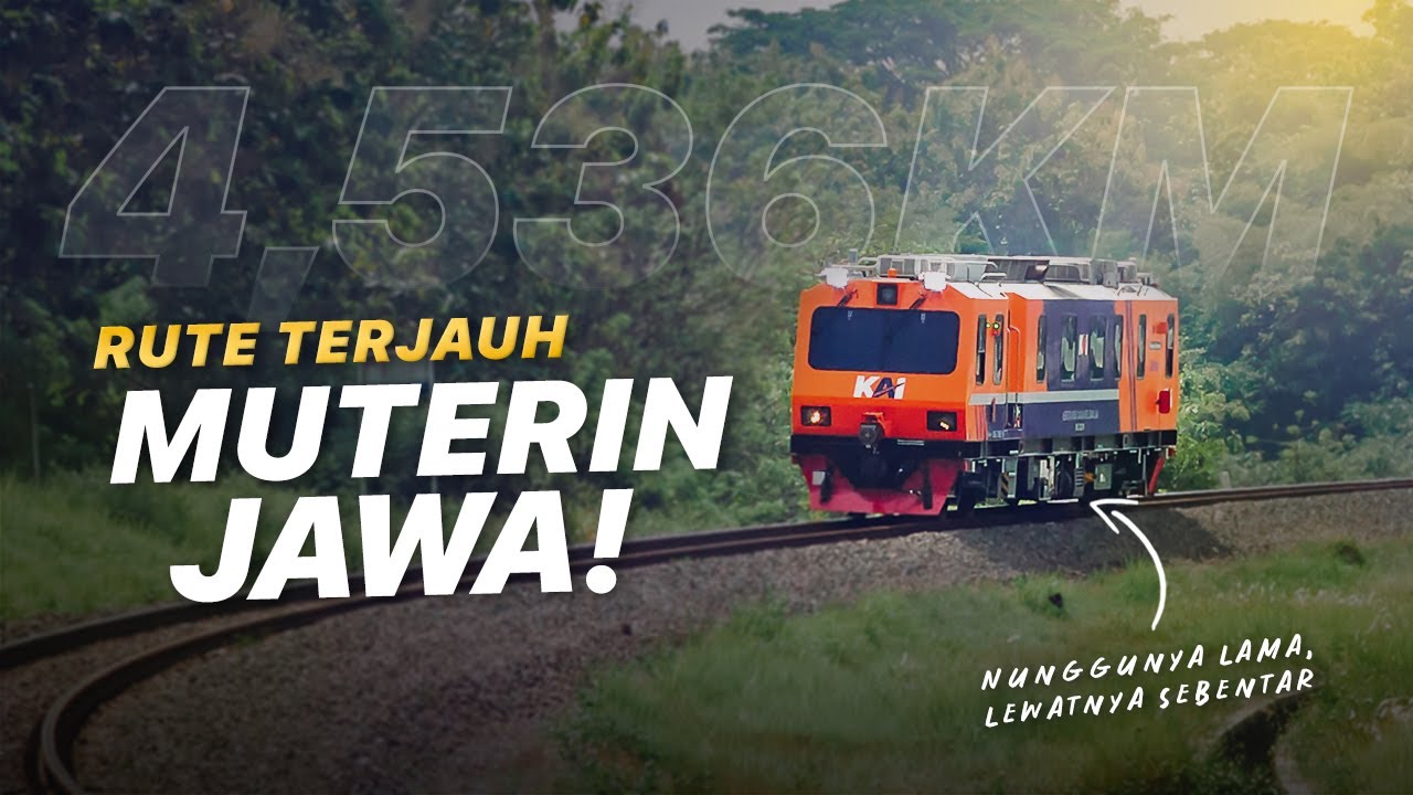 KERETA MUNGIL CANGGIH! Kereta Ukur Arjuna Yang Suka MUTERIN JAWA Buat Ngukur Panjang Rel Kereta Api