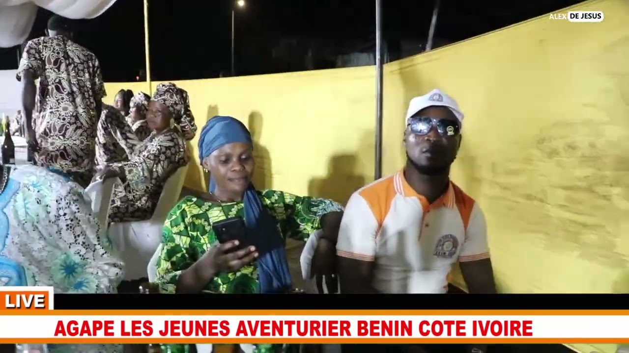 AGAPE POUR LES JEUNES AVENTURIER BENIN COTE D'IVOIRE 