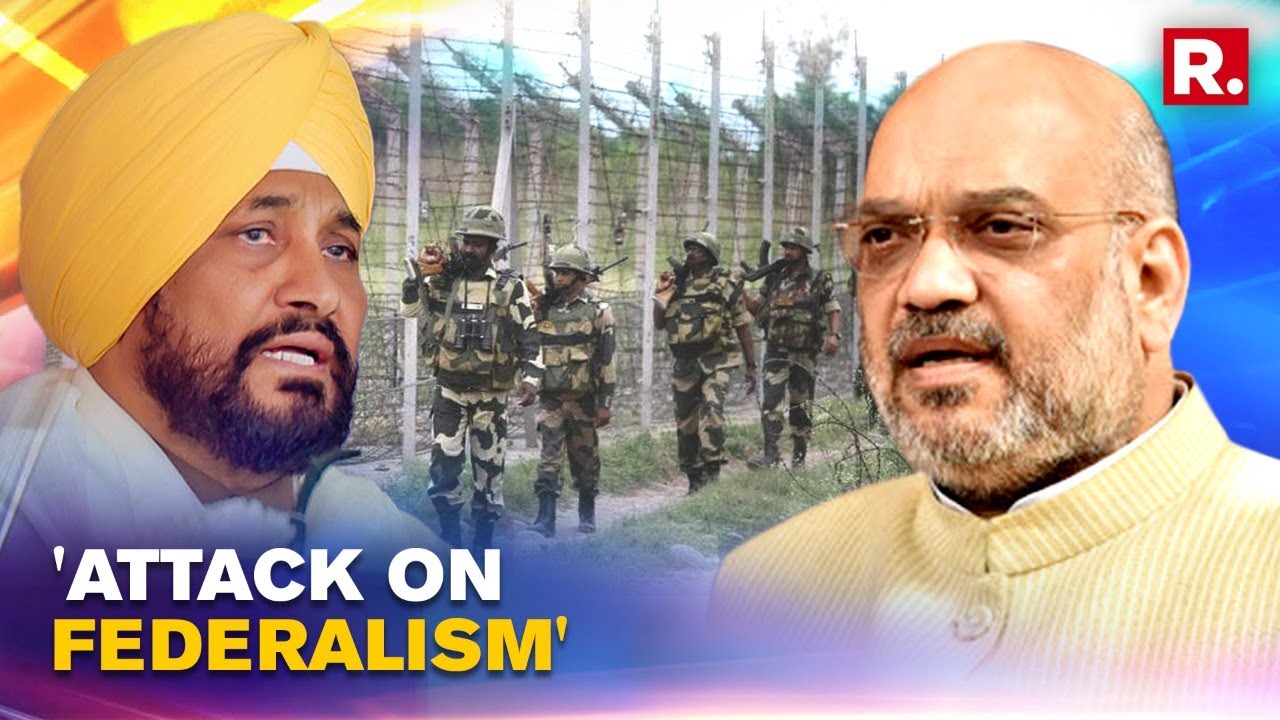 Centre Intensifies BSF Deployment Along IB, Punjab CM Urges Home Minister Shah To Roll Back Decision