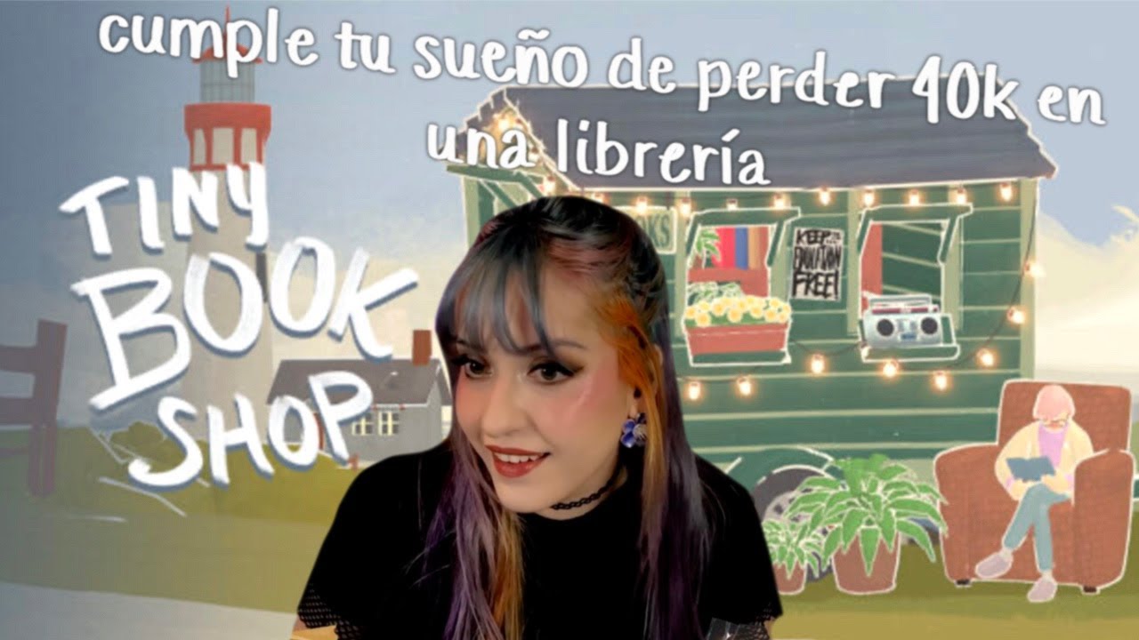 El juego cozy perfecto para lectores 💕 Tiny Bookshop gameplay VOD 7/AGO/2025