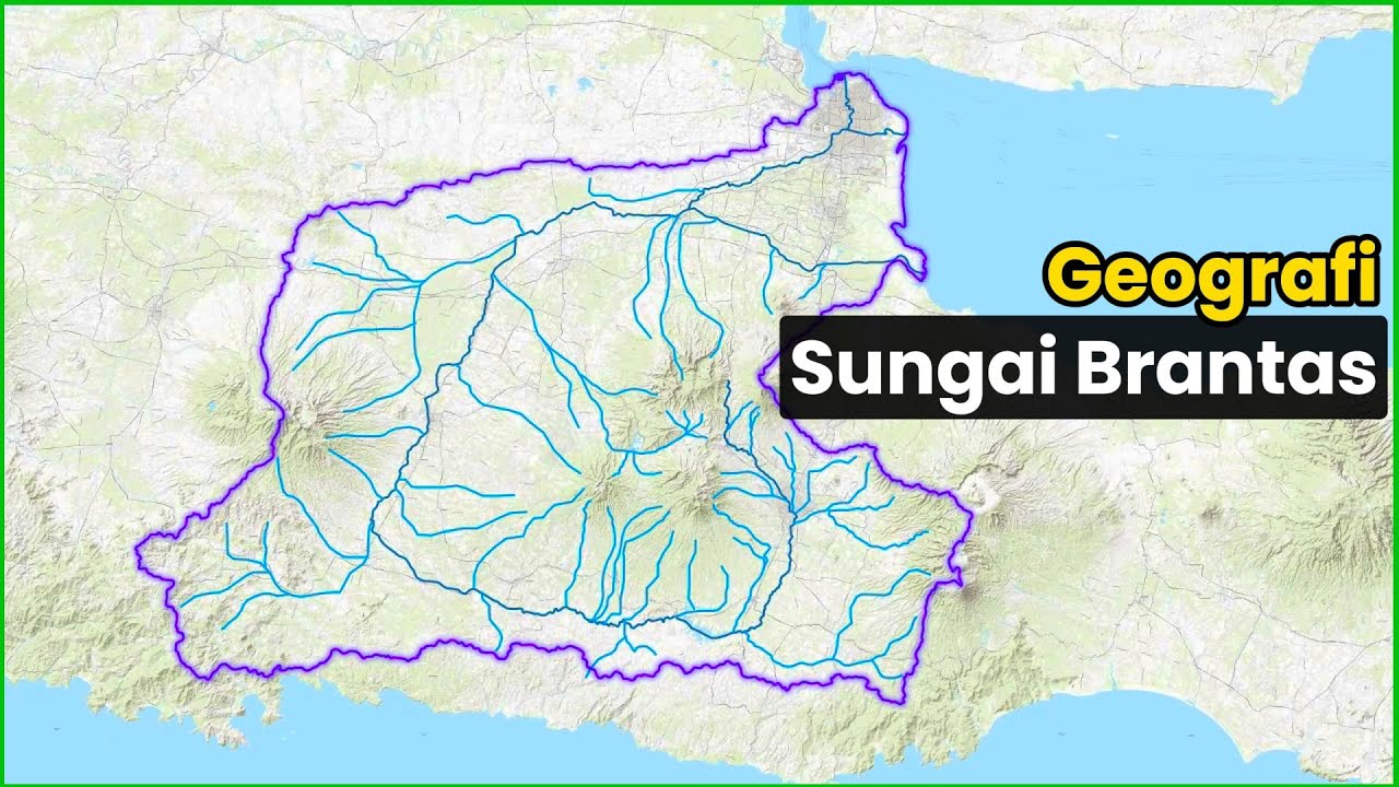 Geografi Daerah Aliran Sungai Brantas Dalam Menit