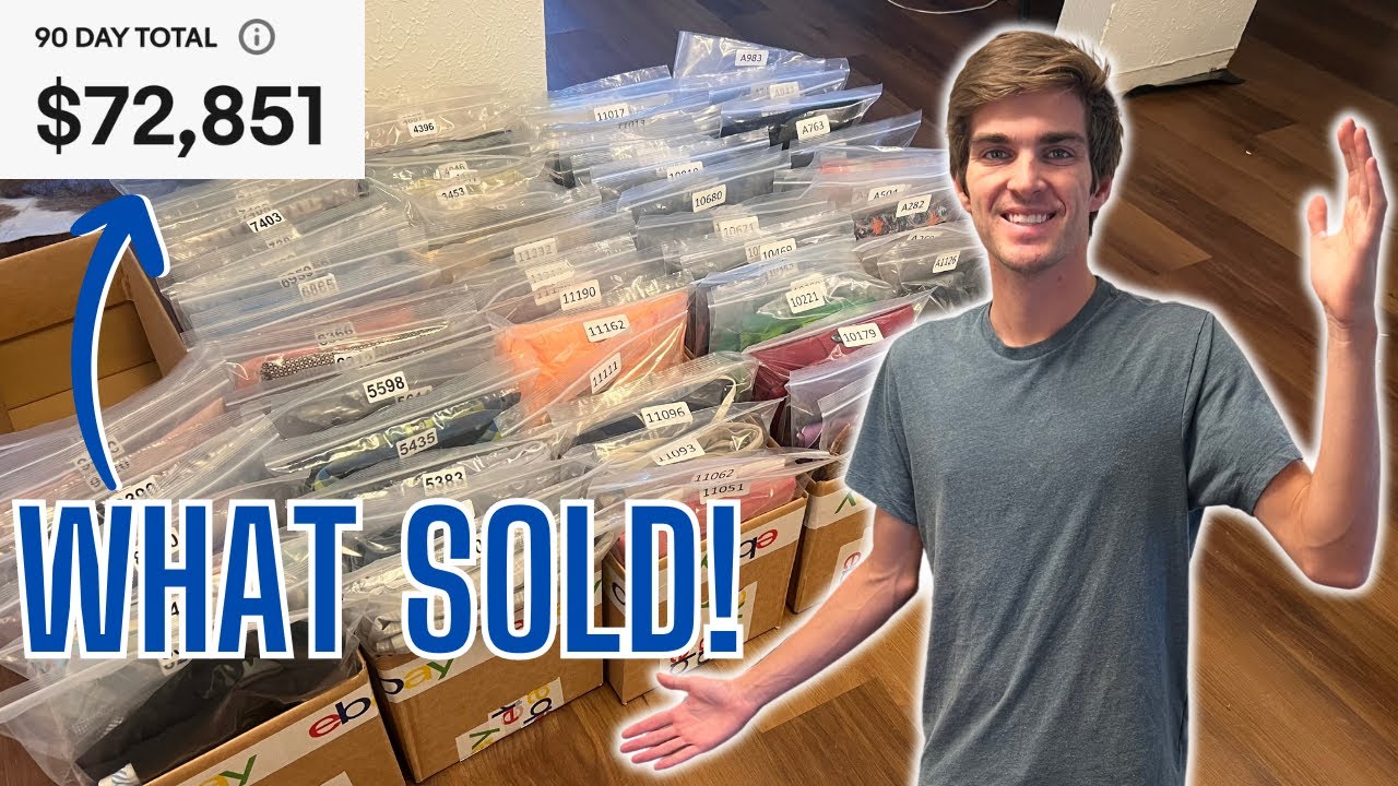 $6,253 Sales Last Week! What Sold on eBay | Clothing Reseller