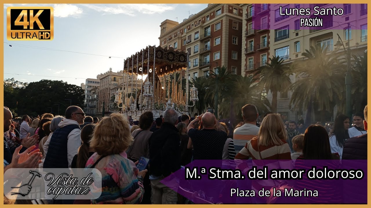 [4K] M.ª Stma. del amor doloroso , Málaga 2025