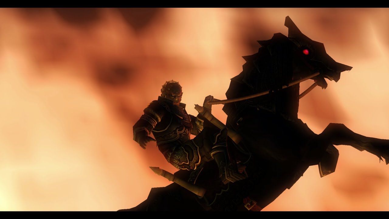 Legend of Zelda Twilight Princess Ganondorf Cutscene