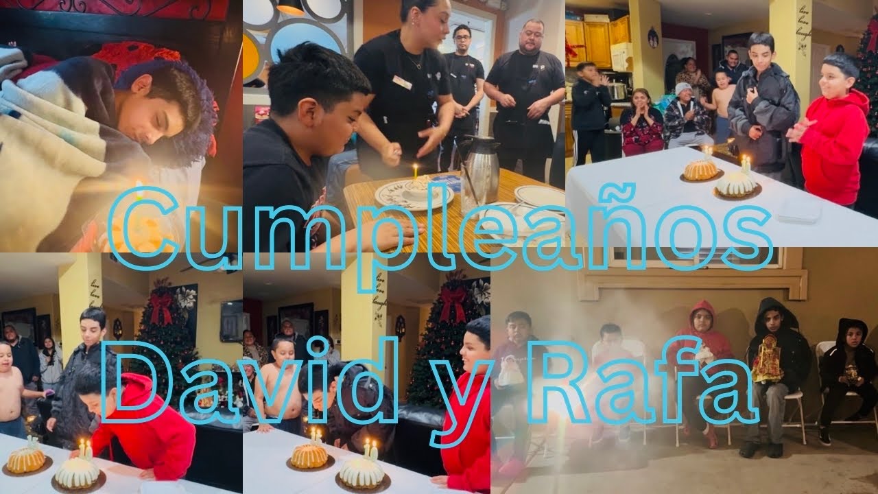 Celebrando el cumpleaños de mis hijos 🥳🎉 + levantamos el niño Dios ✨