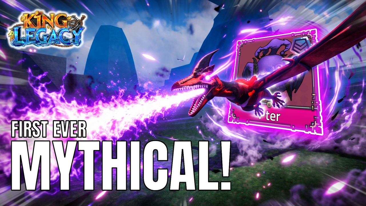 Этот НОВЫЙ МИФИЧЕСКИЙ ПТЕРЕ ХОРОШ в PvP!!! | King Legacy [Обновление 10]