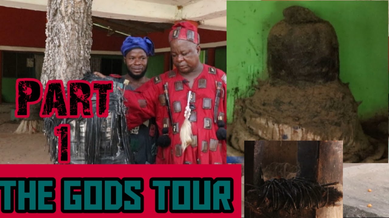 '' The Gods tour part 1'' Gods and purpose of where the are installed.by Torgbui Havor Kabatsa