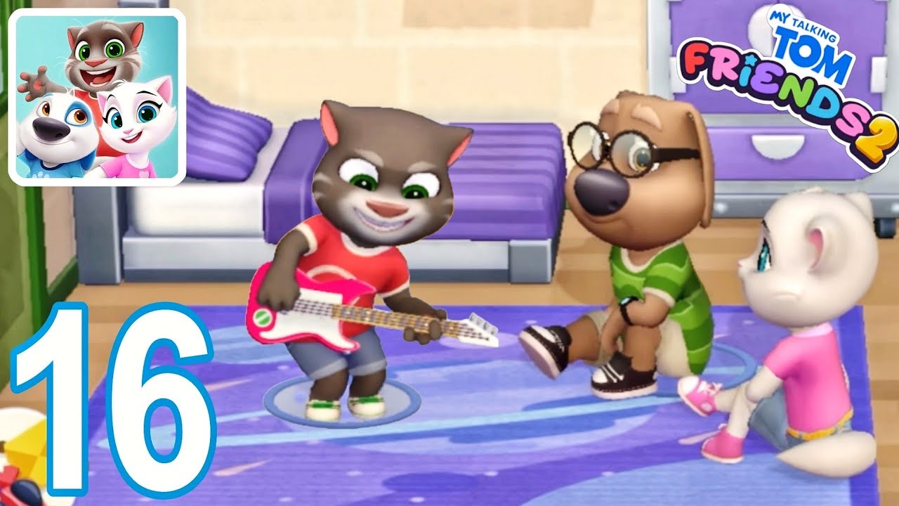 My Talking Tom Friends 2 Gameplay Walkthrough Part 16 - Cozy Pet Game for All (Early Access)