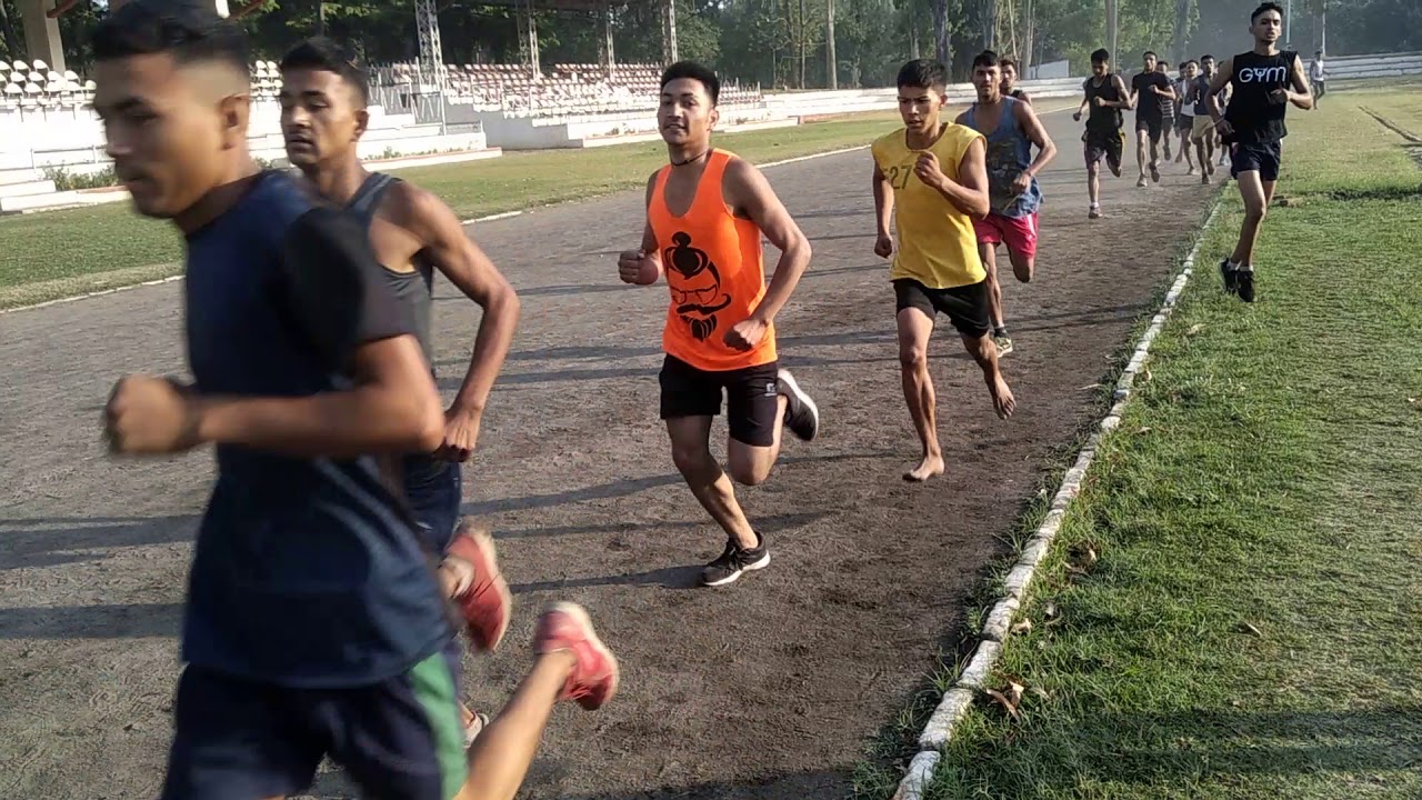 1.6 km Run trial today at Roorkee.