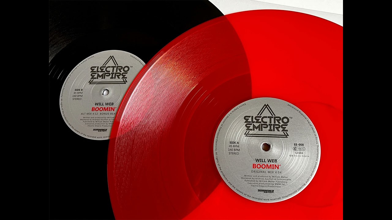 Will Web - Boomin' (Electro Empire) 1996/2023