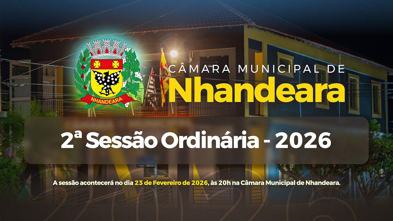2ª SESSÃO ORDINÁRIA - 2026