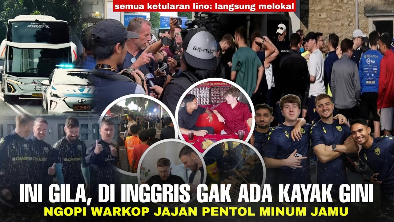 Pemain Oxford Kaget Digeruduk Pasukan Bocil & Dikawal Pasukan Khusus: Ole & Lino Langsung ke Warkop
