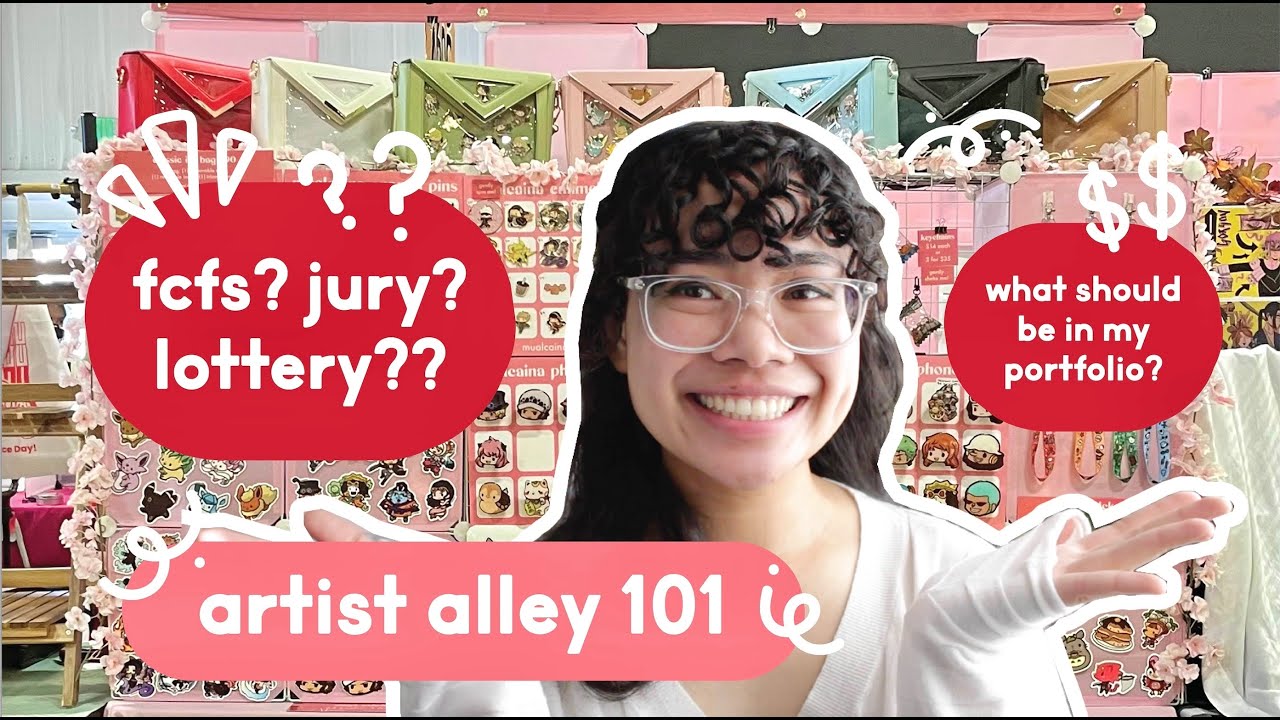 How to Find and Apply for Artist Alley for Beginners in 2026! | Artist Alley 101