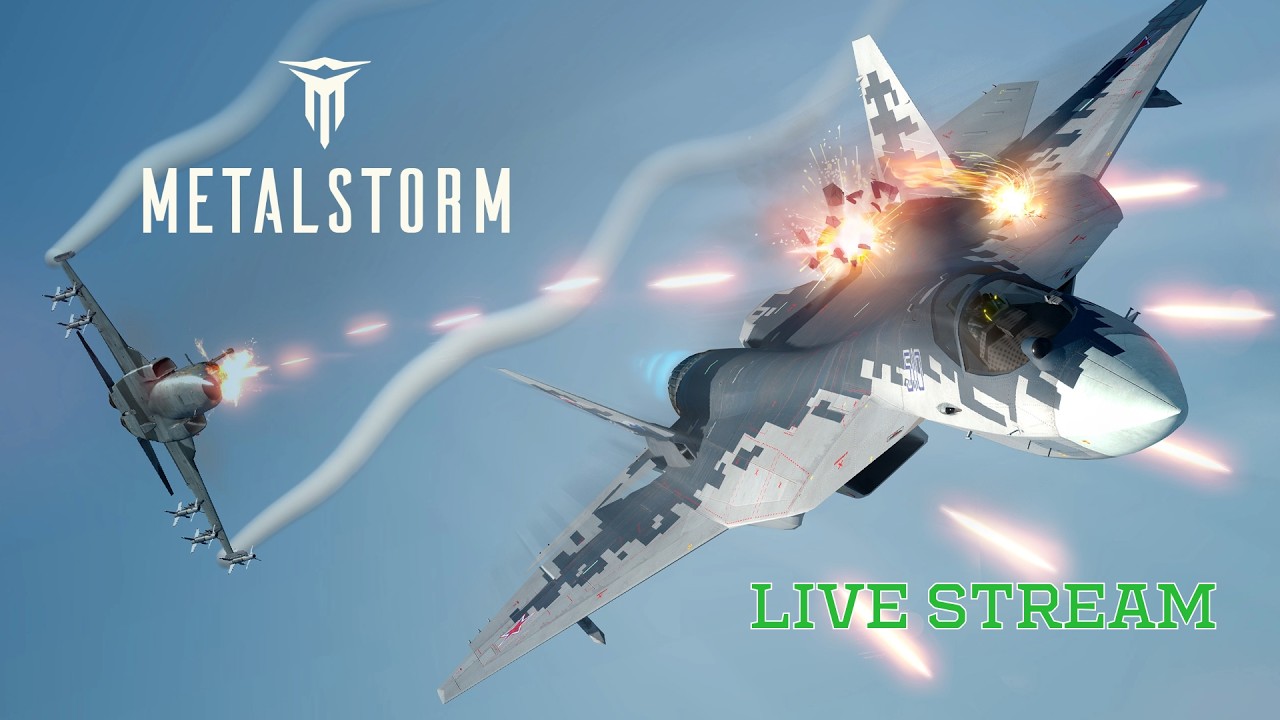 🔴 LIVE! | STREAM Metalstrom : Gameplay Fighter Plane | No Mic   #gaming #livestream #livegaming