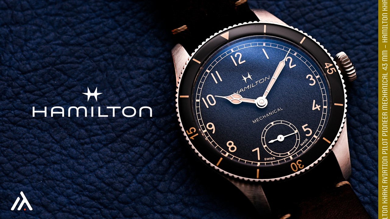 El Hamilton mecánico que pocos conocen (y sorprende) - Khaki Aviation Pilot Pioneer Mechanical 43 mm