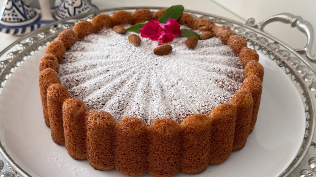 Ricetta della nonna marocchina: Torta alle mandorle ispirata alla Ghriba Maalka-un dolce semplice, a