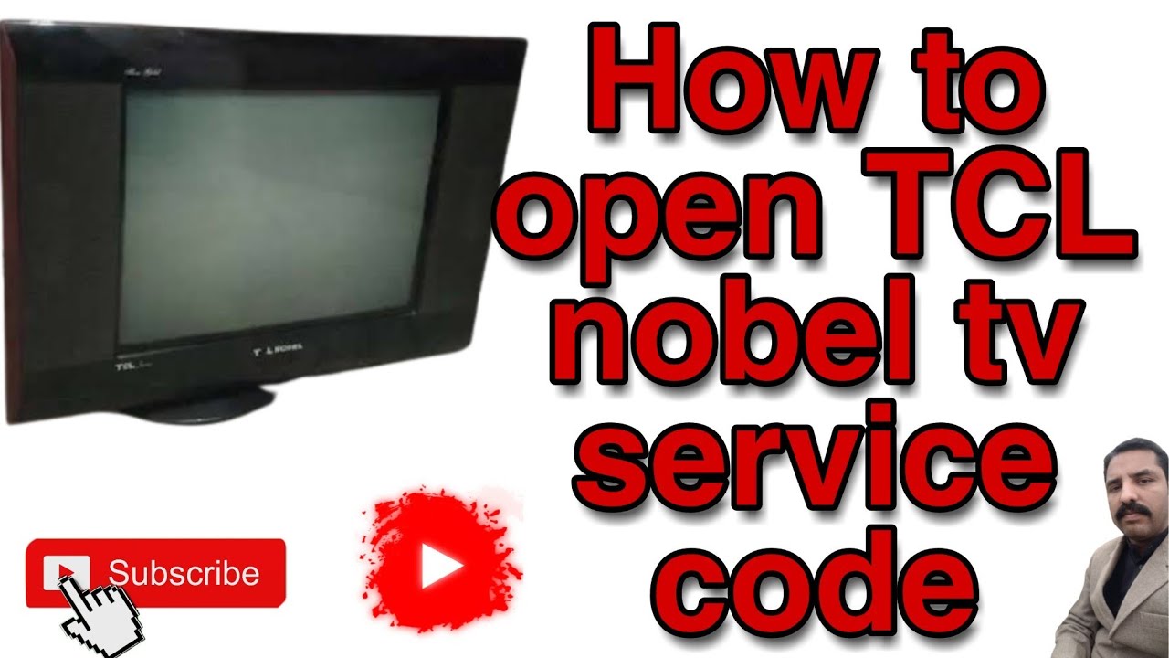 TCL nobel crt tv service menu code