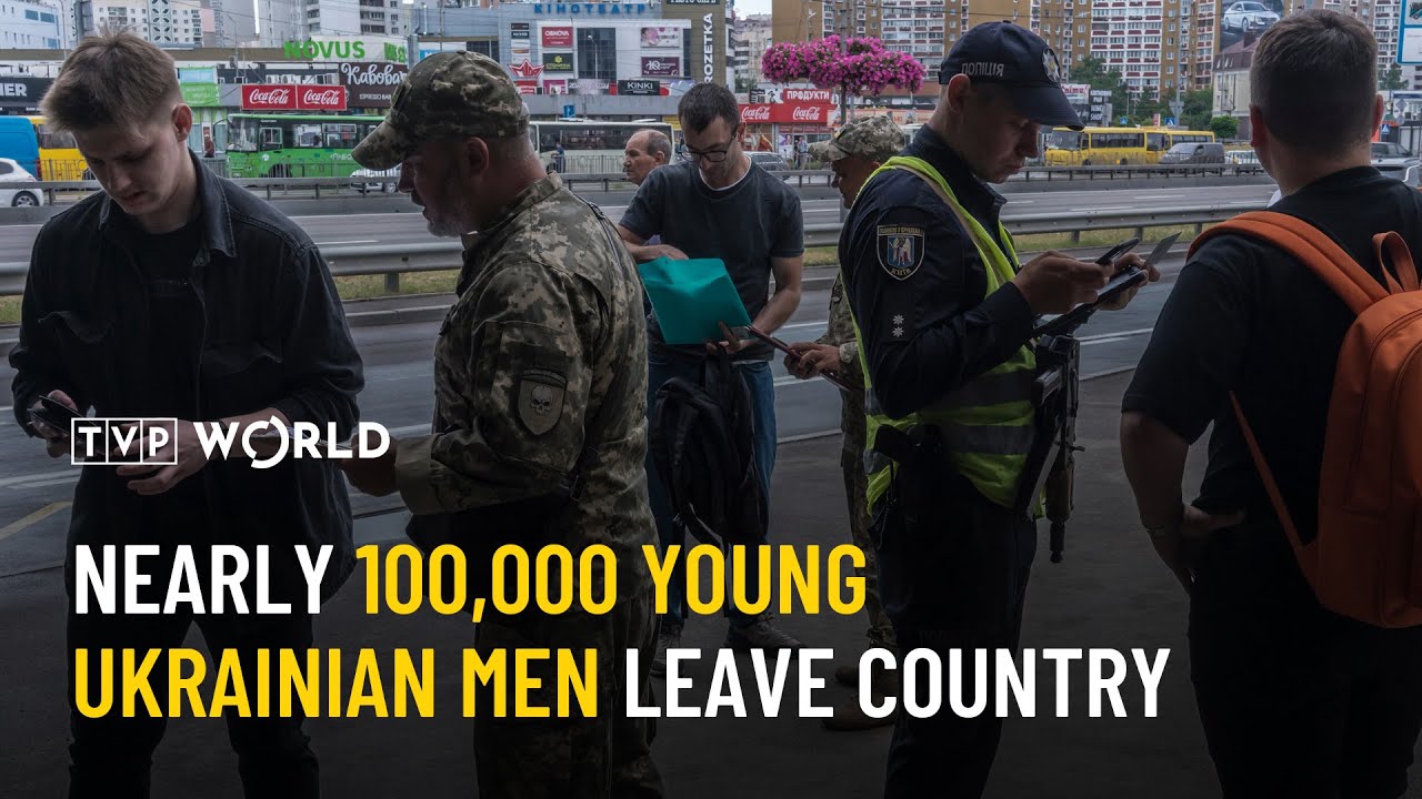 Nearly 100,000 young Ukrainian men leave country after travel rules eased