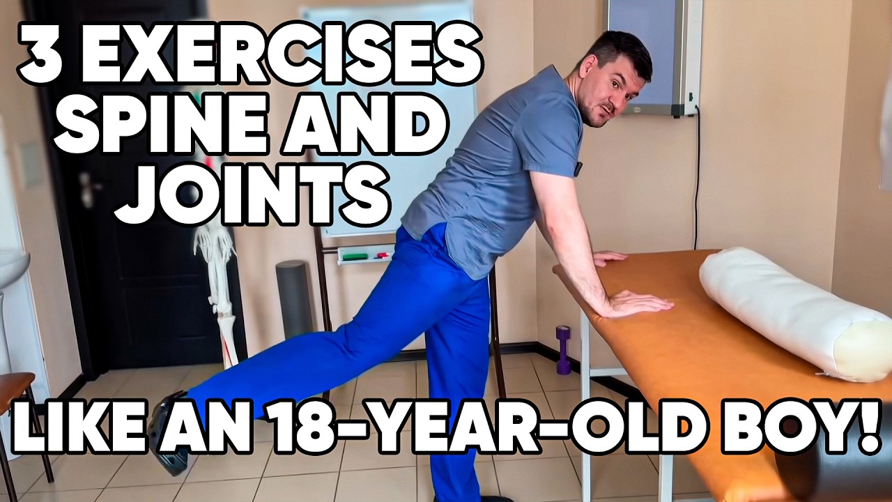 My grandpa did these 3 exercises — his spine was like a young boy’s!