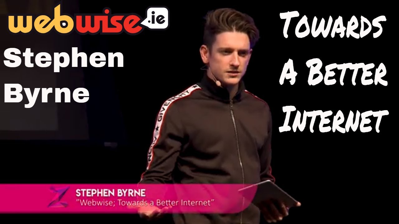 Zeminar Presents Webwise & Stephen Byrne | Towards a Better Internet