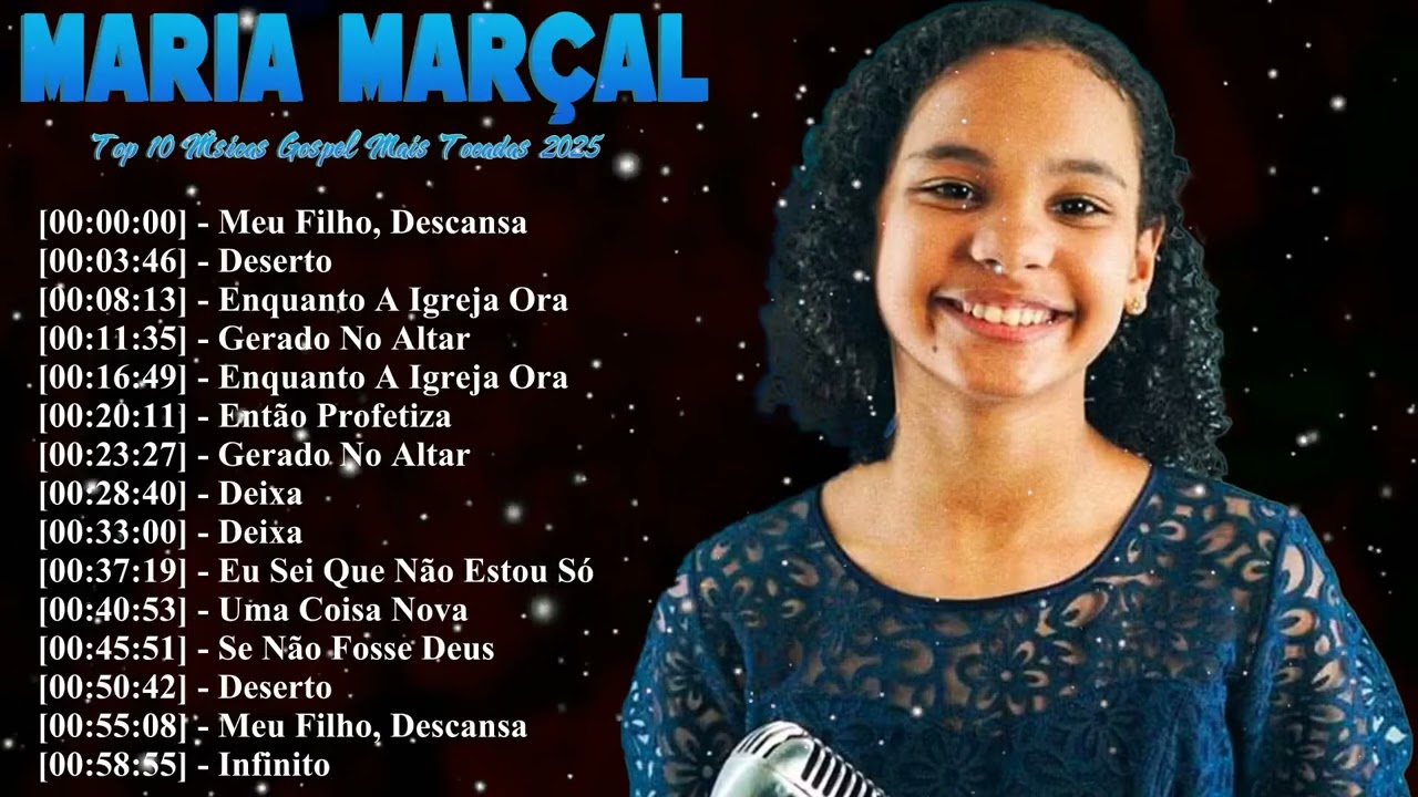 Maria Marçal louvores gospel mais tocados que edificam a fé 2026