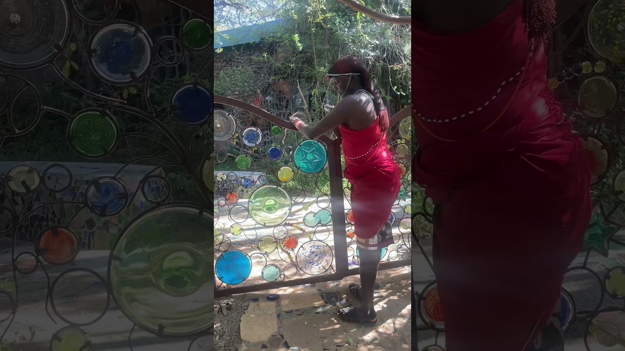 The Magical Glass Garden of Nairobi #kitengelaglass