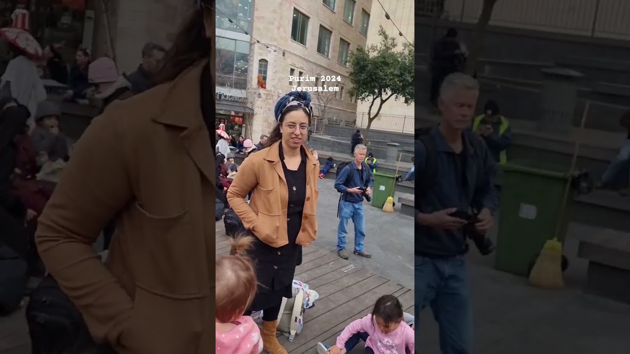 Ben Yehuda St. Purim 2024 #jerusalem  #israel  #purim #shortsvideo  #walkwithmearound